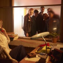 Escape Room: i protagonisti in una scena del film