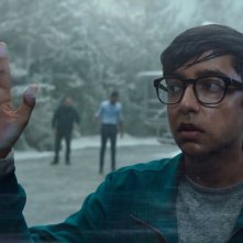 Escape Room: Nik Dodani in una scena del film