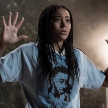 Il coraggio della verità: Amandla Stenberg in una scena del film