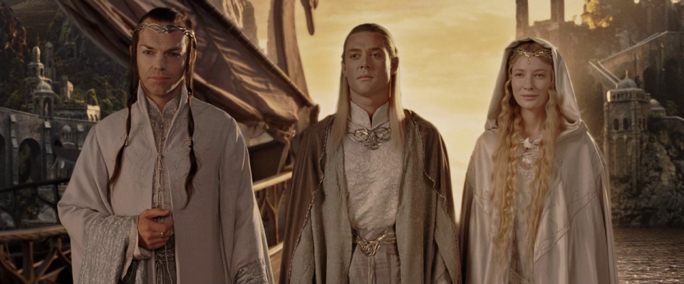 Elfi Elrond Celeborn E Galadriel