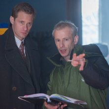 La conseguenza: Alexander Skarsgård sul set del film