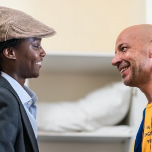 Scappo a casa: Aldo in un'immagine del film