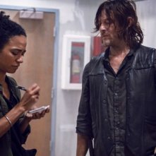 The Walking Dead: una scena con Norman Reedus nell'episodio Scars