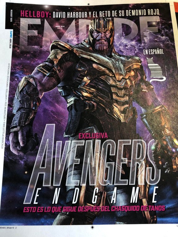 Avengers Endgame Thanos Empire Spagna