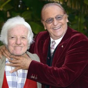Mario Marenco con Renzo Arbore