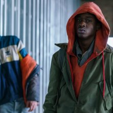 Captive State: Ashton Sanders durante una scena