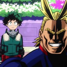 My Hero Academia the Movie: Two Heroes; una scena del film d'animazione