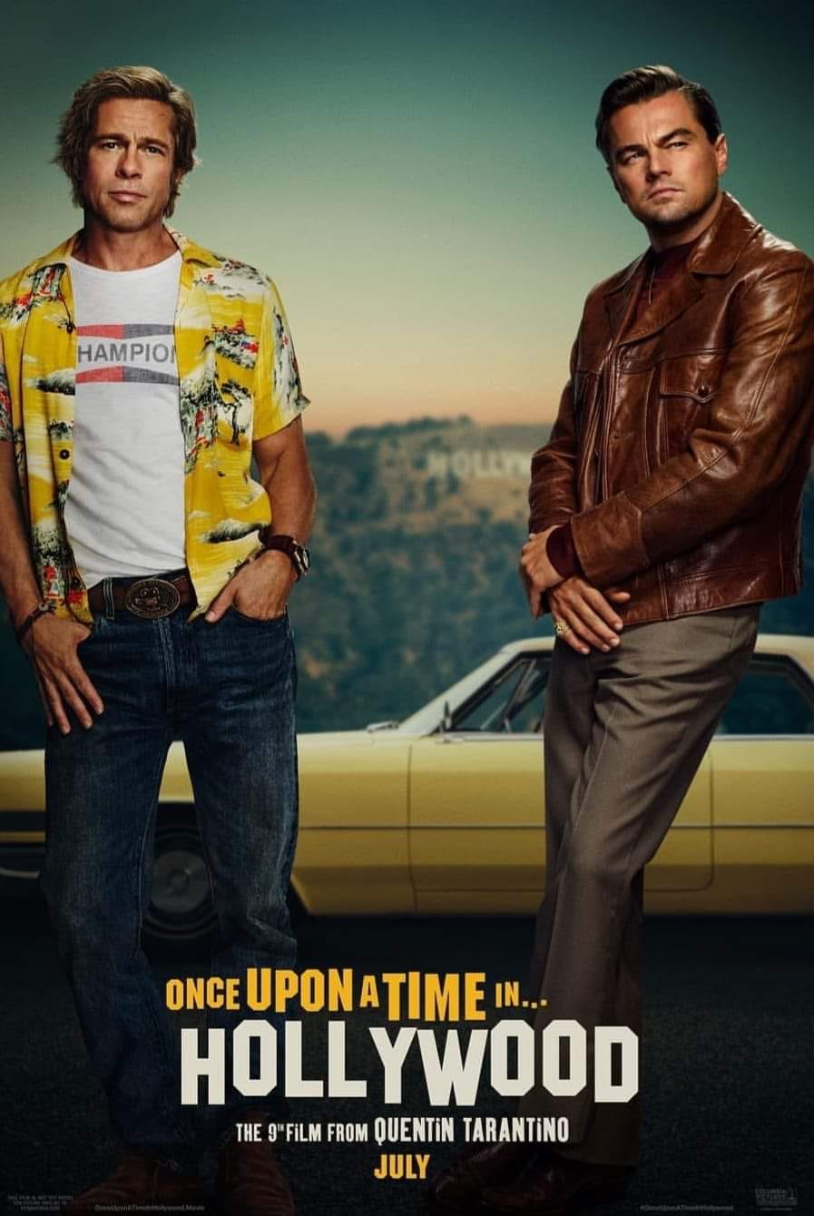 Once Upon A Time In Hollywood Film Poster