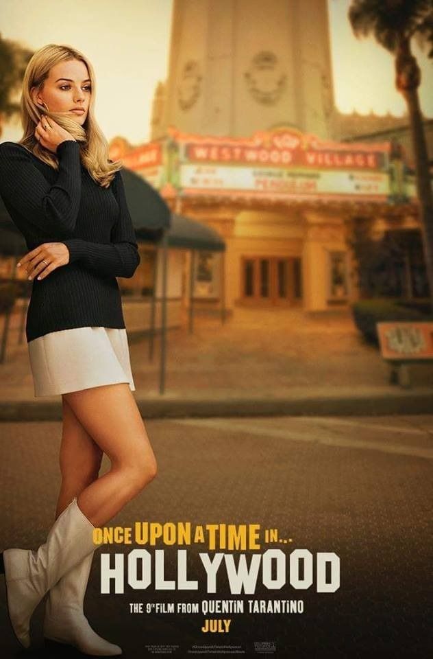 Once Upon A Time In Hollywood Poster Margot Robbie