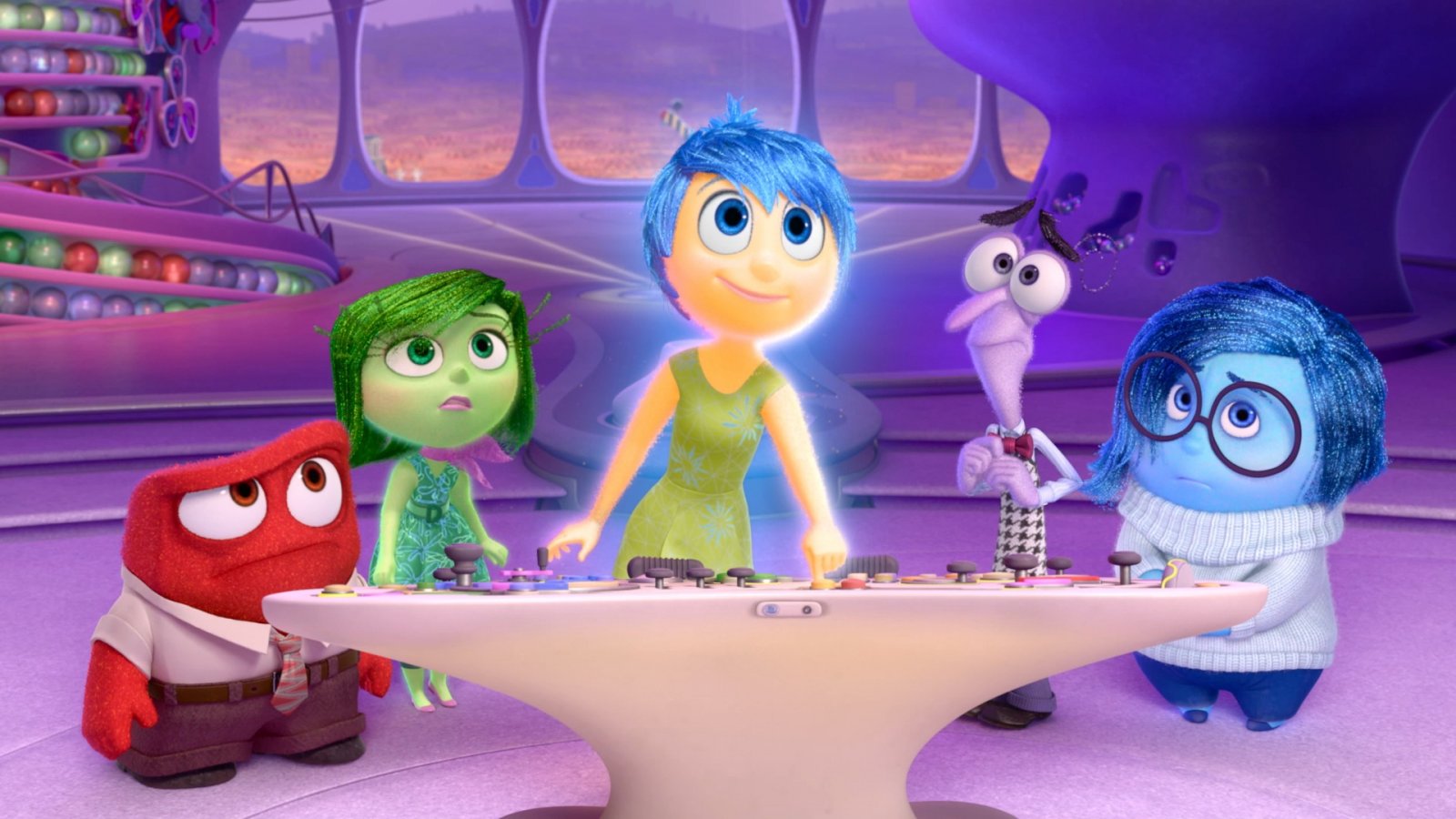 Una scena di Inside Out