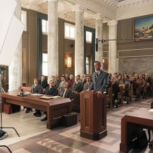 Una giusta causa: Armie Hammer e Felicity Jones sul set