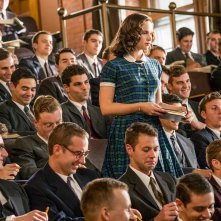 Una giusta causa: Felicity Jones durante una scena