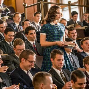 Una giusta causa: Felicity Jones durante una scena