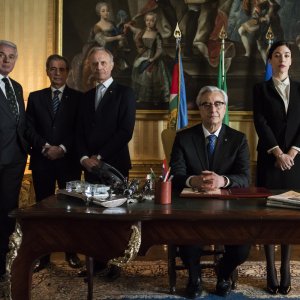 Bentornato Presidente:  una scena del film