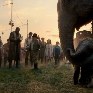 Dumbo: Danny DeVito in una scena del film