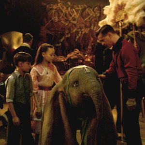 Dumbo: una scena del film