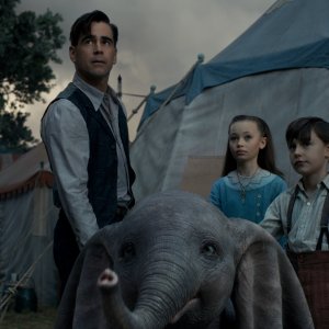 Dumbo: Colin Farrell in una scena del film