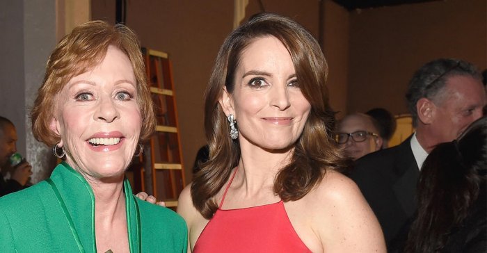 Tina Fey e Carol Burnett al lavoro sul film "Carrie And Me"