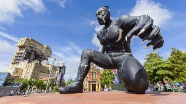 Marvel Season Of Super Heros Black Panther Statue 1280X720