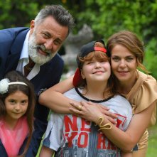 Dolceroma: Luca Barbareschi e Claudia Gerini in una scena del film