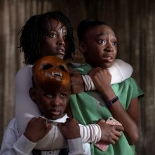 Noi: Lupita Nyong'o, Evan Alex e Shahadi Wright Joseph in una scena del film