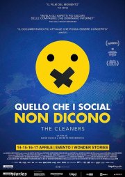 Locandina di Quello che i social non dicono - The Cleaners