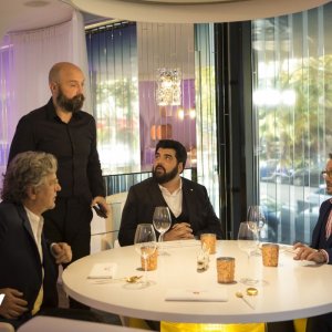 Masterchef Italia 8, i giudici del programma a tavola