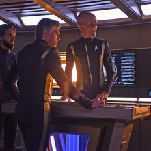 Star Trek Discovery: Doug Jones, Anson Mount e Shazad Latif nell'episodio Perpetua Infinità