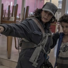 Cafarnao - Caos e miracoli: Zain Al Rafeea e Nadine Labaki sul set