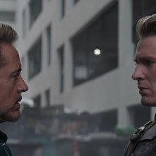 Avengers: Endgame, l'incontro tra Robert Downey Jr. e Chris Evans