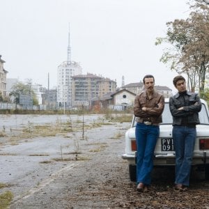 Lo Spietato: Alessandro Tedeschi e Riccardo Scamarcio in una scena del film