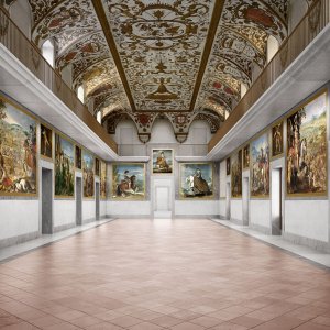 Il Museo del Prado - La Corte delle meraviglie: una scena all'interno del museo