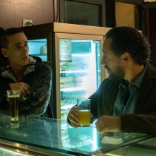 Il Campione: una scena con Stefano Accorsi e Andrea Carpenzano