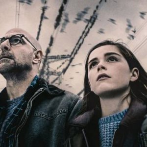 The Silence: Shipka e Tucci in una scena del film