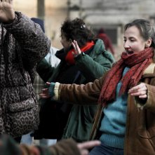 Le Invisibili: Audrey Lamy in una scena del film