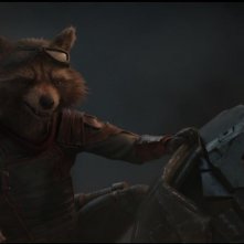 Avengers: Endgame, Rocket e War Machine in azione