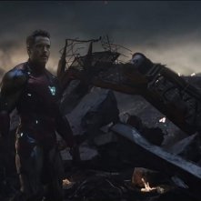 Avengers: Endgame, Robert Downey Jr. in una scena