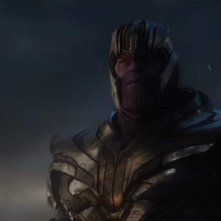 Avengers: Endgame, una scena con Thanos, alias Josh Brolin