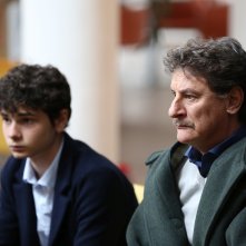 L'Aquila - Grandi Speranze: una scena della fiction con Giorgio Tirabassi