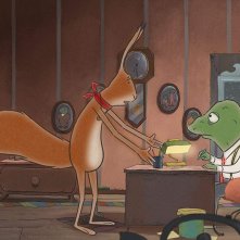 Gordon & Paddy e il mistero delle nocciole: una scena del flim animato