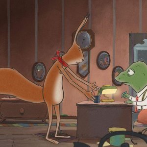 Gordon & Paddy e il mistero delle nocciole: una scena del flim animato
