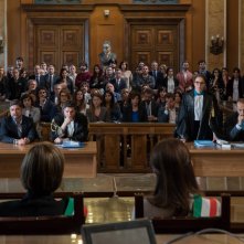 Non sono un assassino: Edoardo Pesce, Riccardo Scamarcio, Claudia Gerini in una scena del film