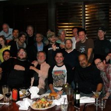 Mick Garris circondato dai Masters of Horror