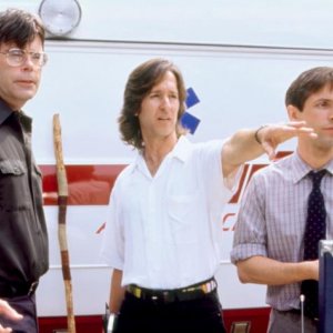 I sonnambuli: Stephen King e Mick Garris sul set