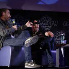 Comicon 2019: uno scatto di Antonio e Marco Manetti alla manifestazione