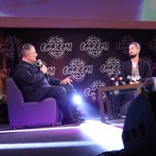 Comicon 2019: Igort mentre presenta il suo film 5 è il numero perfetto