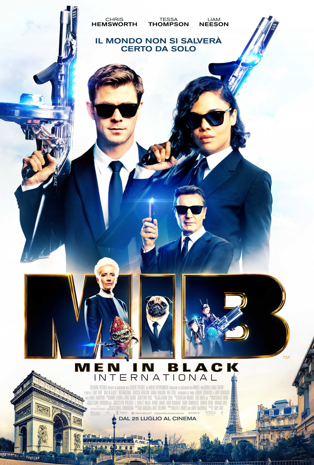 Men In Balck International Poster