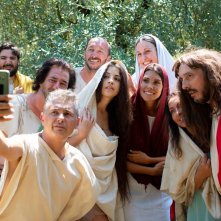 Non ci resta che ridere: un momento sul set