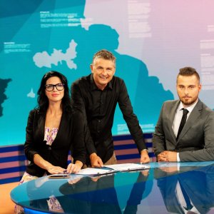 Non ci resta che ridere: una scena della commedia