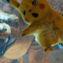 Detective Pikachu: Pikachu in una scena d'azione